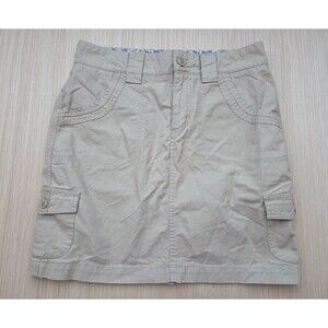 Carhartt Cargo Skirt Women's Size 4 Beige Workwear Hiking Outdoor WB067